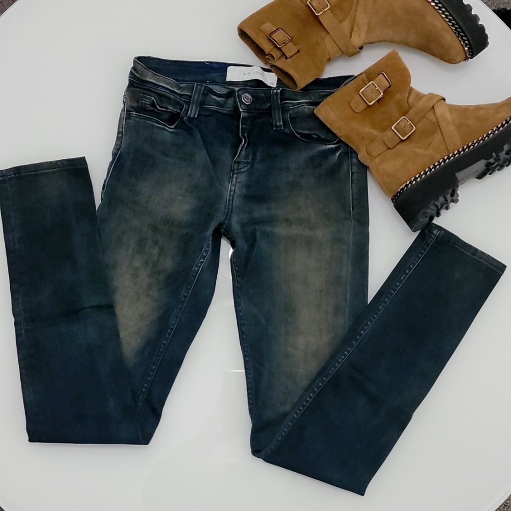 NWOT IRO dirty denim style Rosy skinny jeans